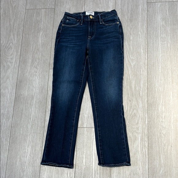 Frame Denim Le High Straight Blue Jeans size 25 - Picture 2 of 10